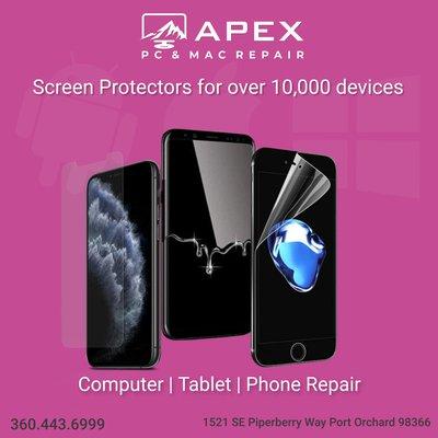 We carry over 10,000 screen protectors