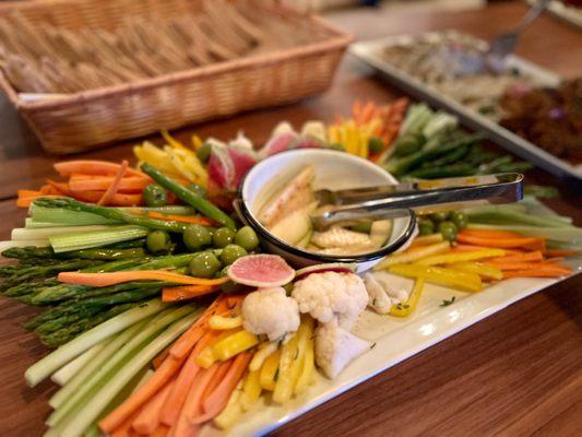 Vegetable platter