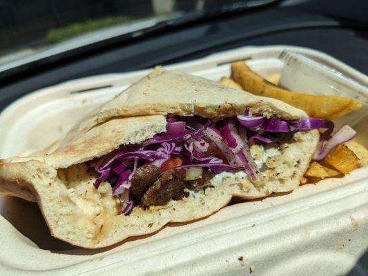 Lamb Shawarma Sandwich