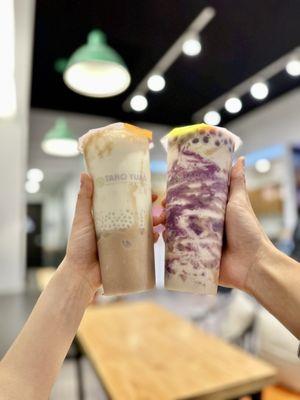 Taro Fresh Milk Sago and Taro Yuan House Special