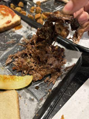 Chopped brisket