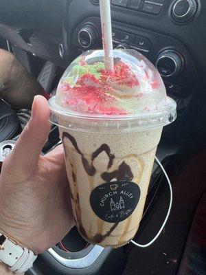 Delectable frappe and the flavor is 10/10 !!!