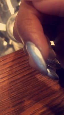 Linda's crappy nail job