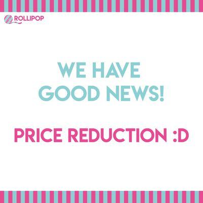 We have good news! Price on all our ice cream will be reduced to $5.49 starting today! We hope to see more smiling faces :D