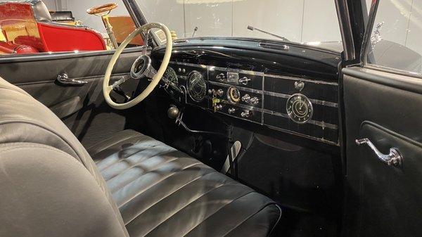 Dashboard, 1938 Pierce Arrow Limousine