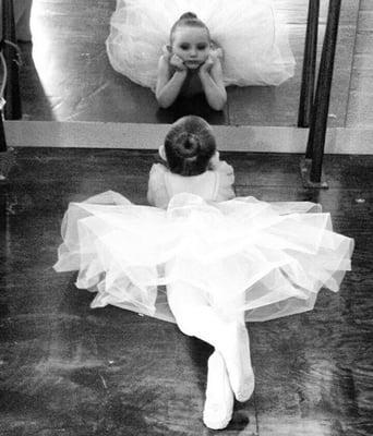 One of our baby ballerinas