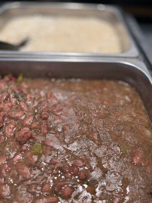 Red Beans & Rice served daily