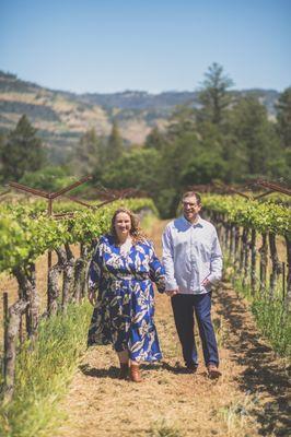 Couples Portrait Session at Castello de Amorosa Winery in Calistoga, CA