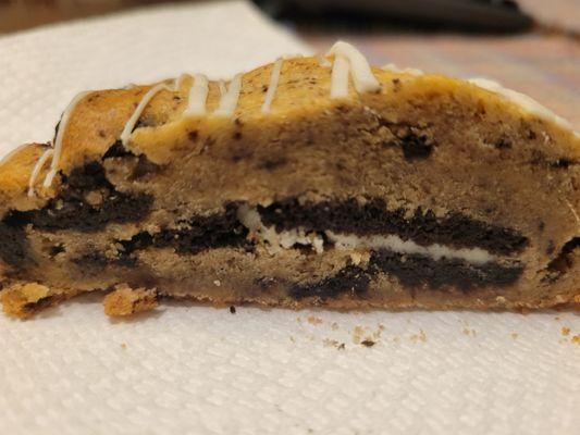 Whole Oreo inside the cookie!