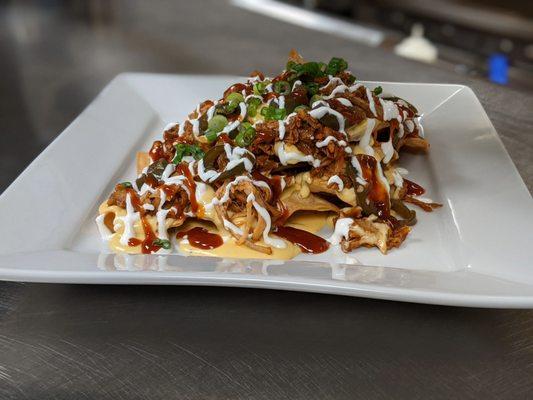 BBQ Pulled Pork Nachos