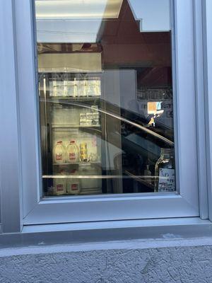 Drive thru window