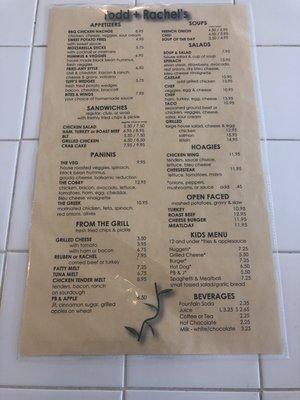 Lunch & Dinner Menu