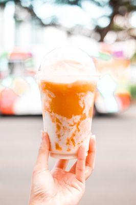 medium mango snowthie $5