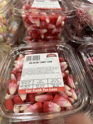 Valentine's Day colored candy corn????