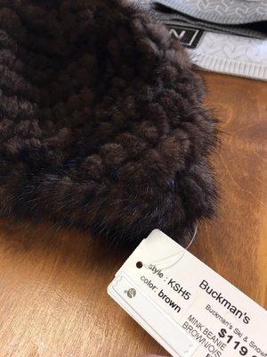 Mink hat