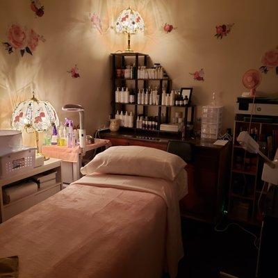 A great place to relax and take care of your skin at the same time