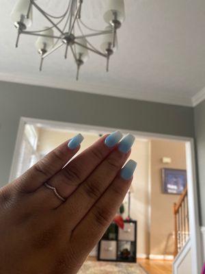 dip ombré. So cute.