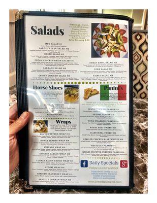 Menu @ Sweet Basil Cafe of Skokie @ 5203 N Old Orchard Rd, Skokie, IL  Breakfast Brunch Lunch.Burgers Sandwiches Salads Great Service Cool!