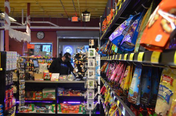 Fuel up for the mountain at our Mountain Store. Everything you need from energy bars to chocolate and candy.