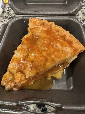 Apple pie with shortbread crust