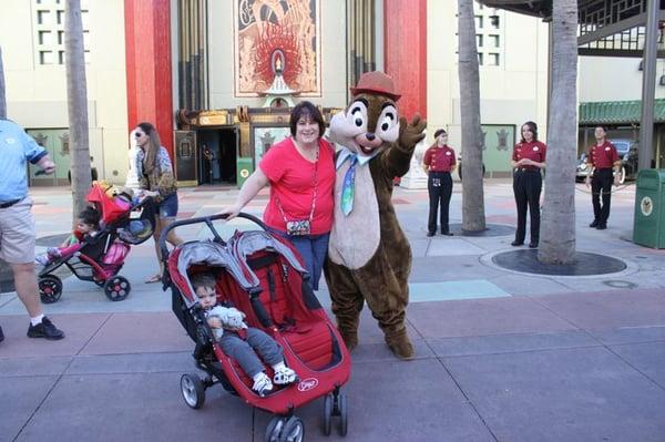 a Magic Stroller in action at Disney's Hollywood Studios