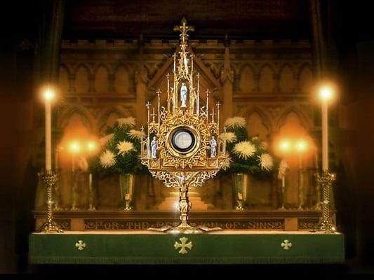 St. Matthew's Catholic Church has a Perpetual Adoration Chapel