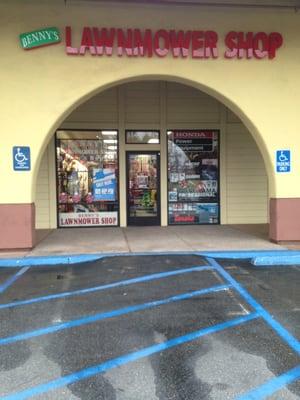 Benny's Lawnmower shop Front View Pic located at 530 E. Los Angeles Ave #114 Moorpark CA93021