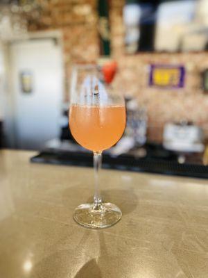 Orange Strawberry Mimosa