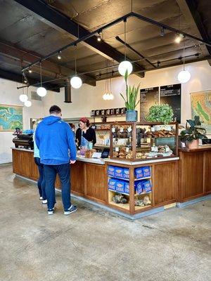 Service counter. See my featured review of Dune Coffee Roasters - Anacapa at classicbitesandbrews.com