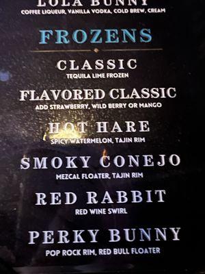 The list of "frozens". Intentionally misleading?