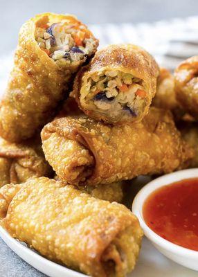 Pork egg rolls