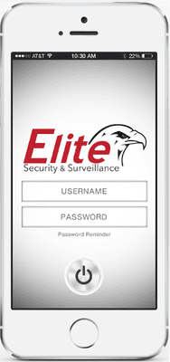 Elite Security's exclusive app