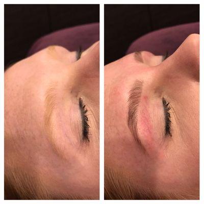 A little brow tint makes all the difference