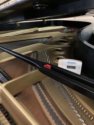 Humidity is the reason Piano Tuner's are desperately needed