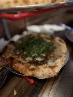 Caramelized onion pizza