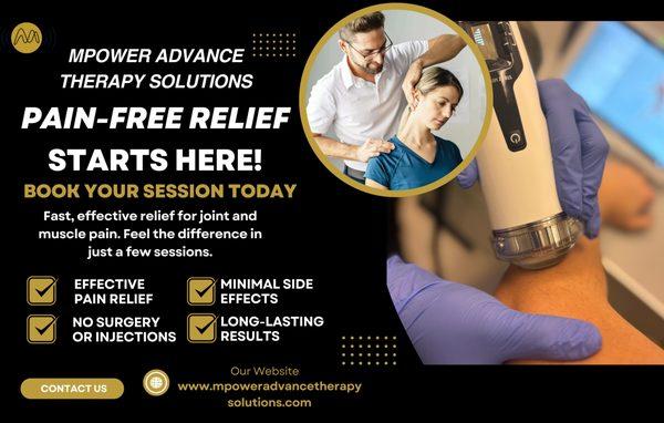 Richland Hills Shockwave Therapy Clinic promo code.