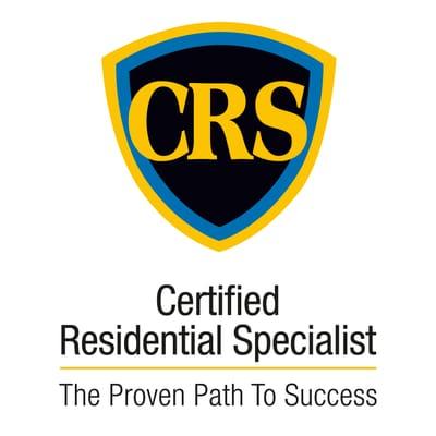 Certified Residential Specialist designation awarded to Sharon King- Only 4% of Realtors across the nation hold this designation