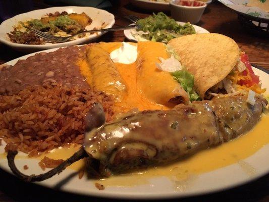 Chile rellenos so good, make you slap your momma.