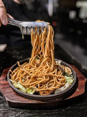 Pork yakisoba