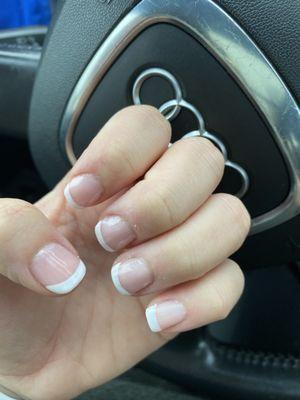 French gel manicure