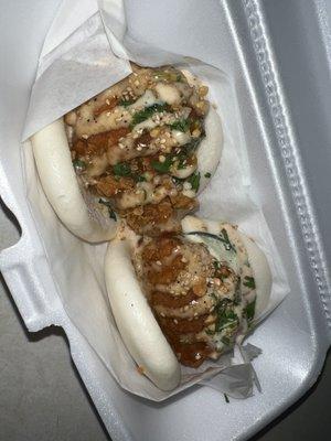 Fried Chicken Steam Bao