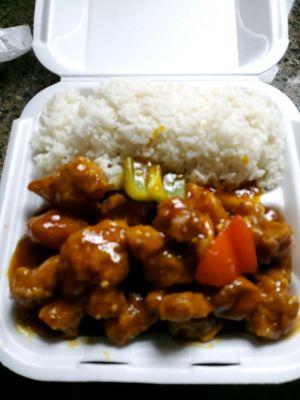 Orange chicken