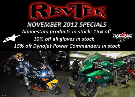 November Specials!