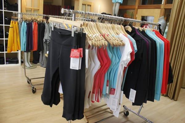 Lots of variety.  Options for yoga, pilates, running, biking, dance and most other sweaty pursuits!