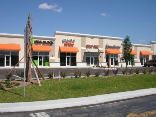 Our primary work is in the commercial sector. We constructed the strip center Shoppes of Cocoa North and several build outs.