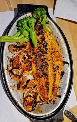 Broiled Fish and Shrimp