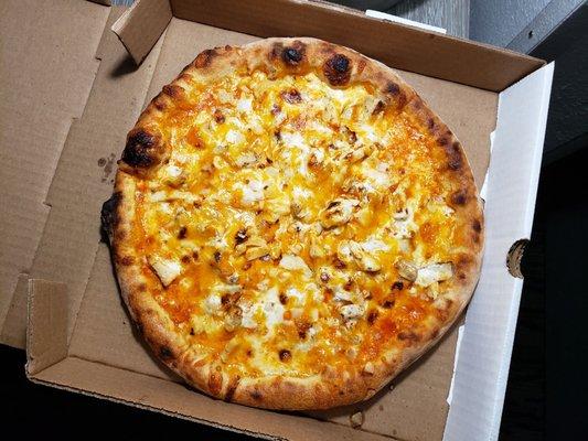 Buffalo chicken pizza