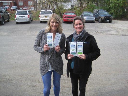 Our marketing and sales team sets out to spread the good word about Fiber!