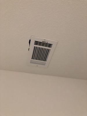 3 of our vents were cut like this and not repaired