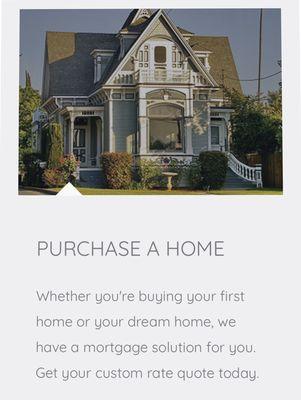 Purchase a home